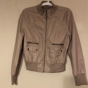 Faux leather Moto jacket